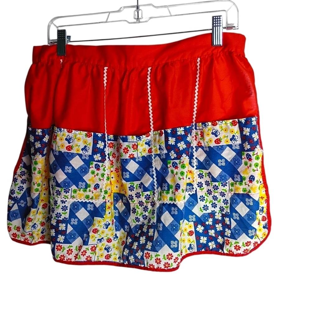 Colorful Patchwork Vintage Apron